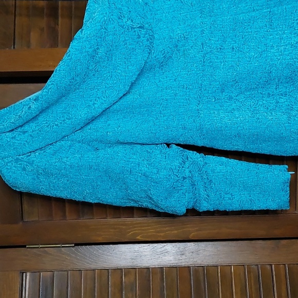 Majorelle Turquoise One Shoulder Mini Dress Sz XXS - Picture 4 of 16